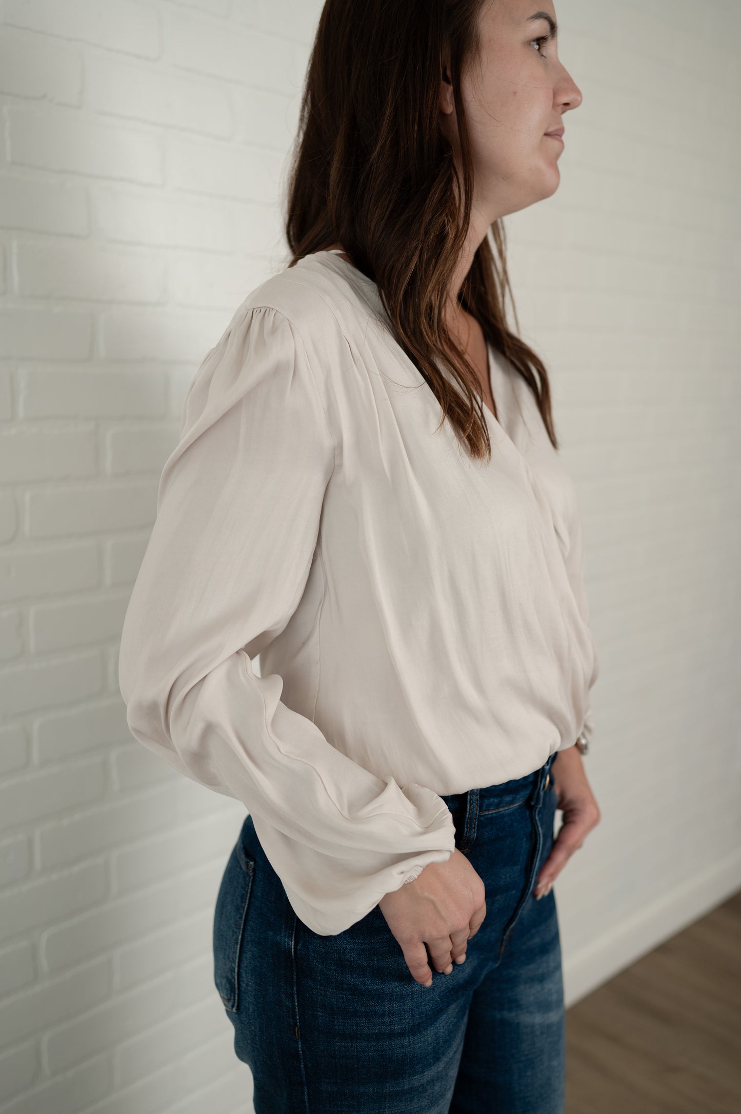 Write Poetry Pleated Bodysuit