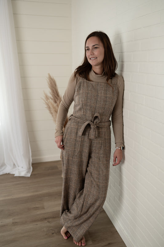 Harmony Herringbone Overalls