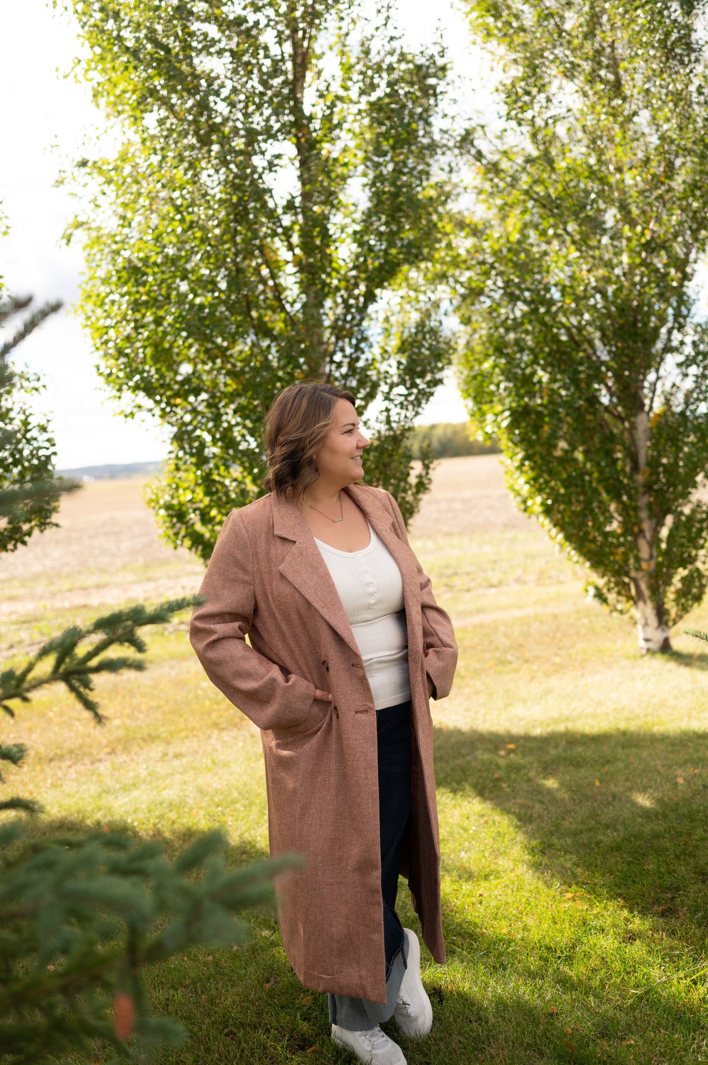 Country Estate Double Breasted Coat
