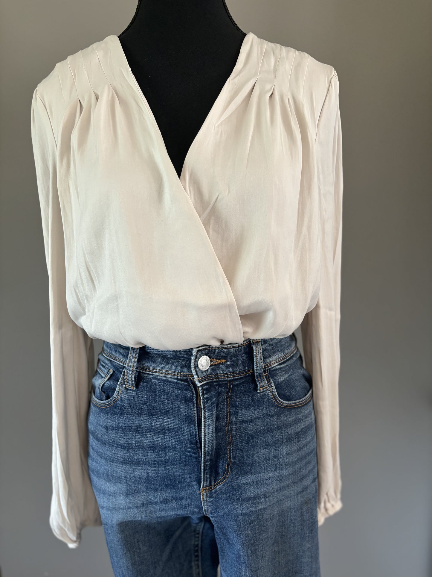 Write Poetry Pleated Bodysuit