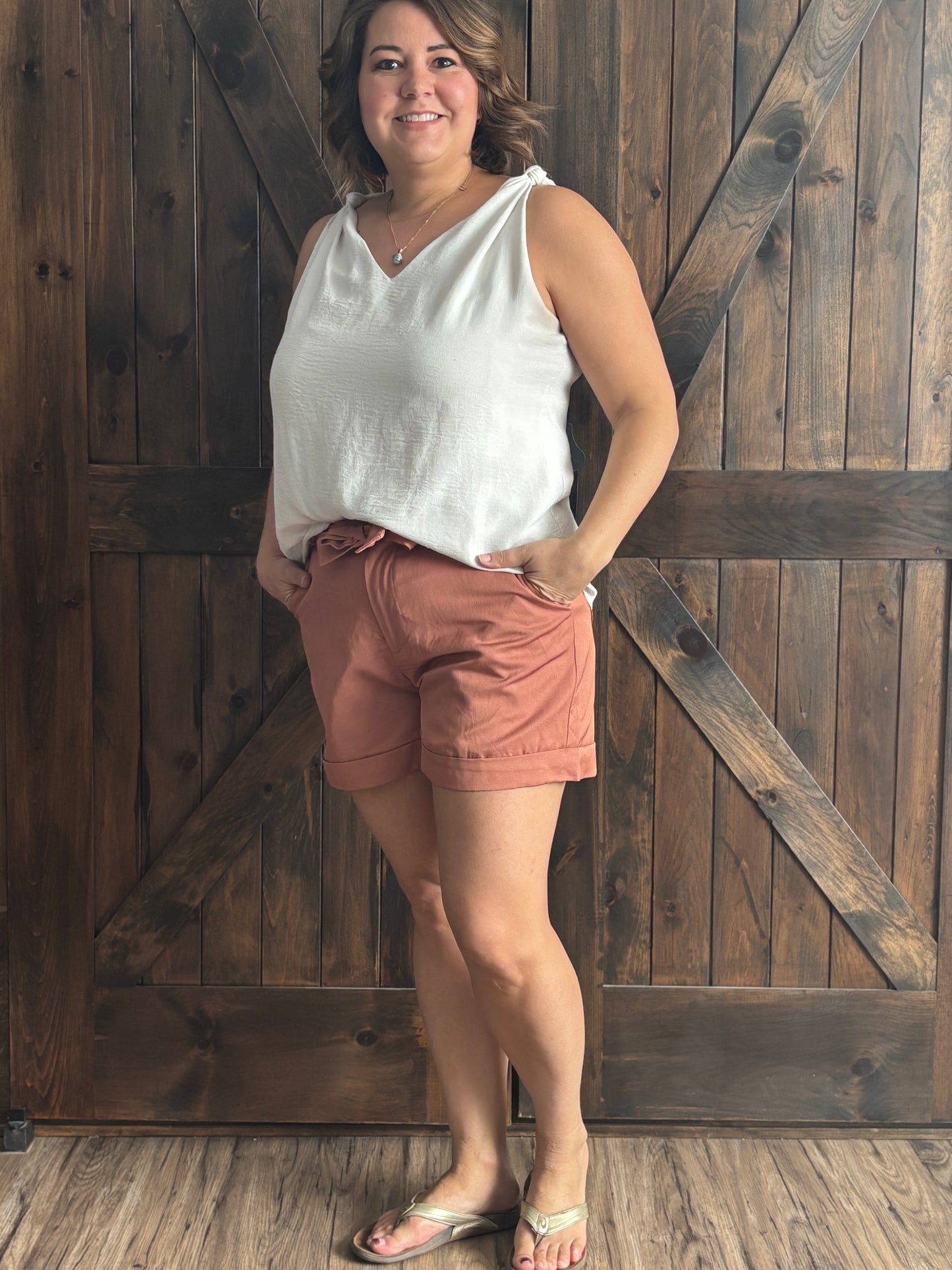 Chic High-Waisted Shorts