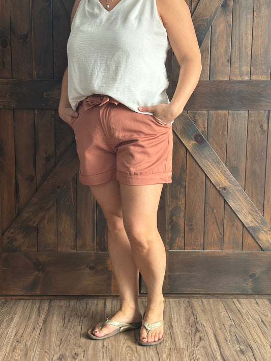 Chic High-Waisted Shorts