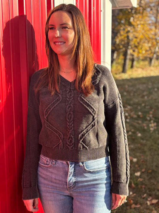 Briarwood Cable Sweater