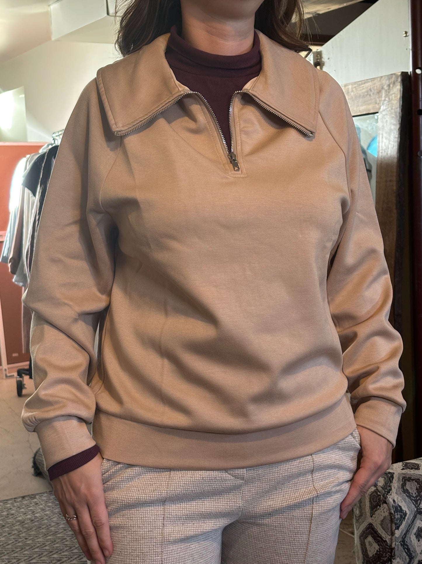 Camden Quarter-Zip Sweatshirt