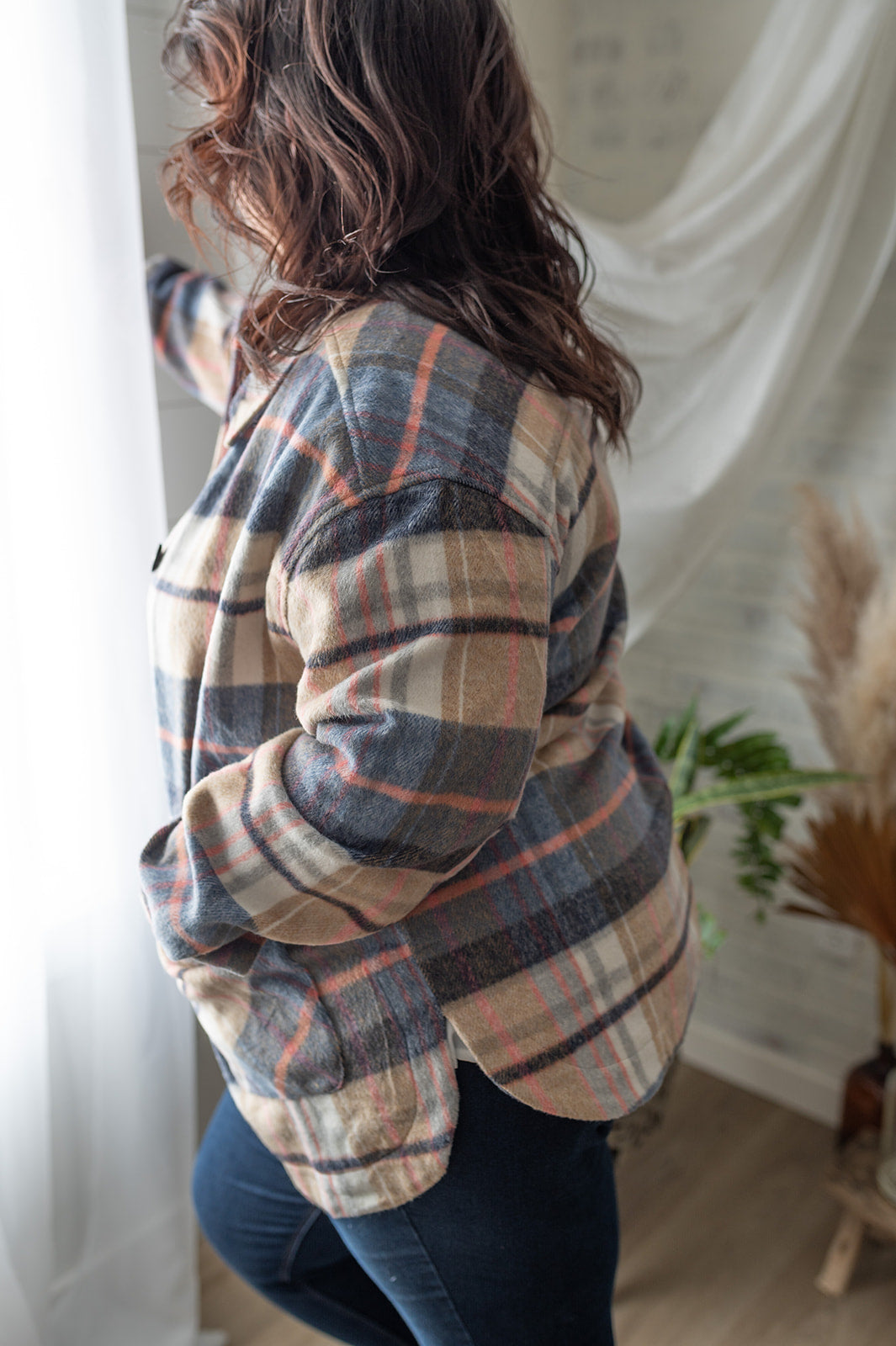 Wool Plaid Shacket