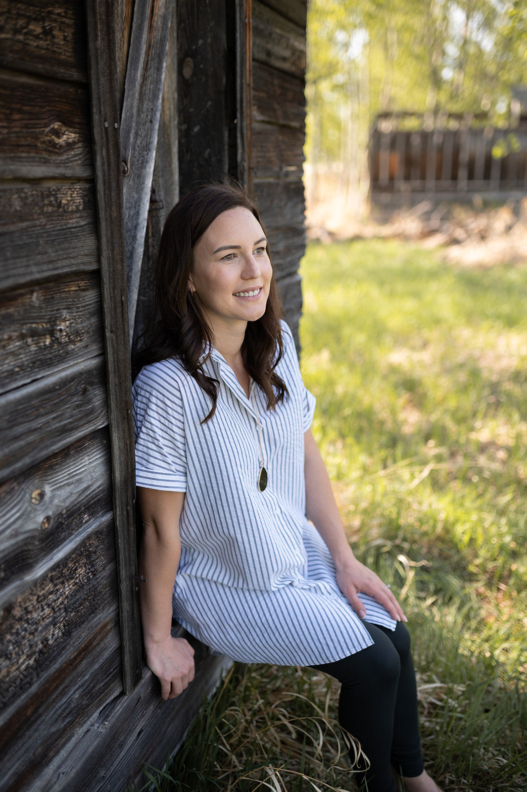 Short Sleeve Shirt Dress