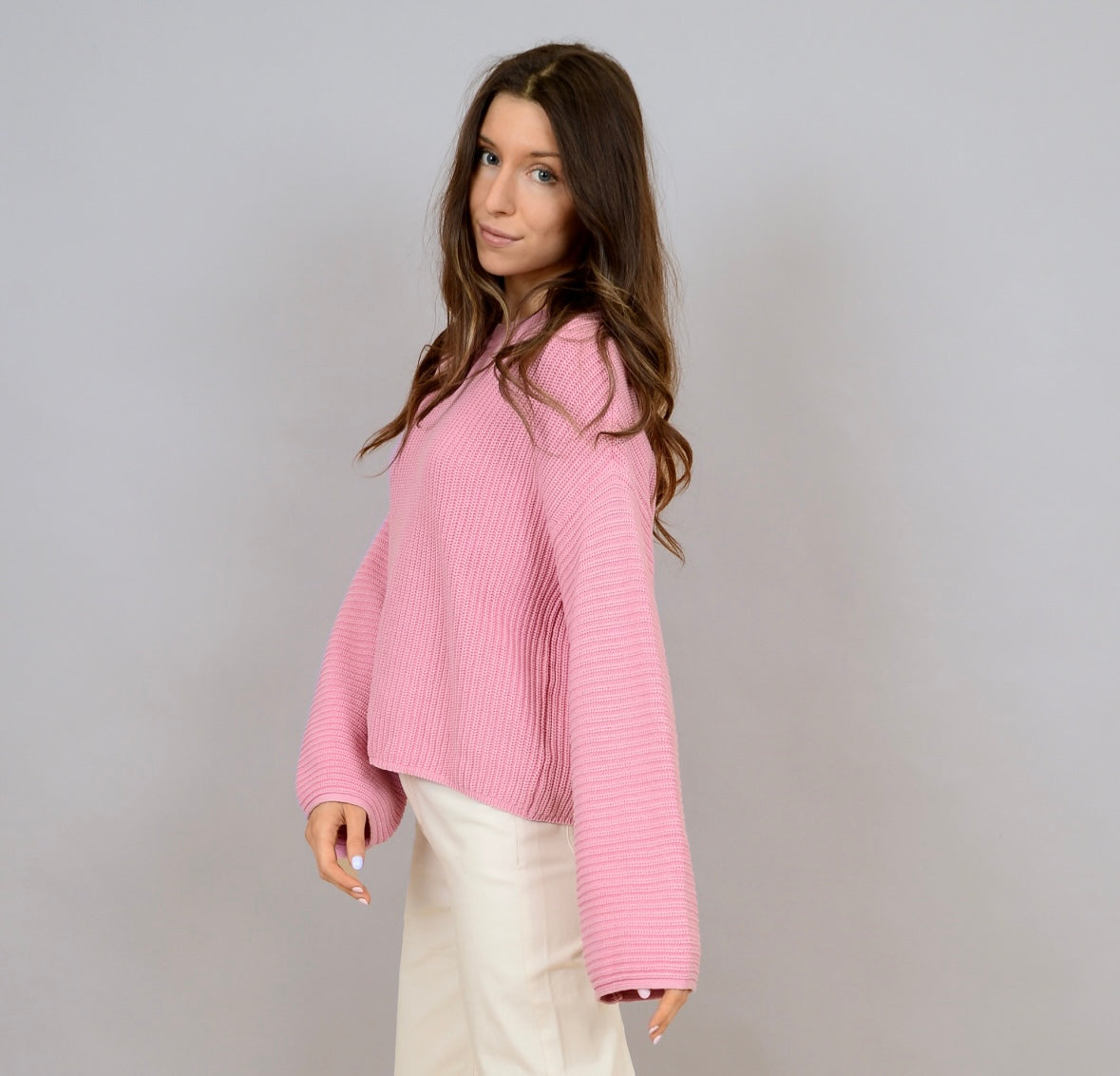 Hermia Long Sleeve Crew Neck