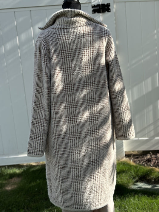 Marceau Houndstooth Coat