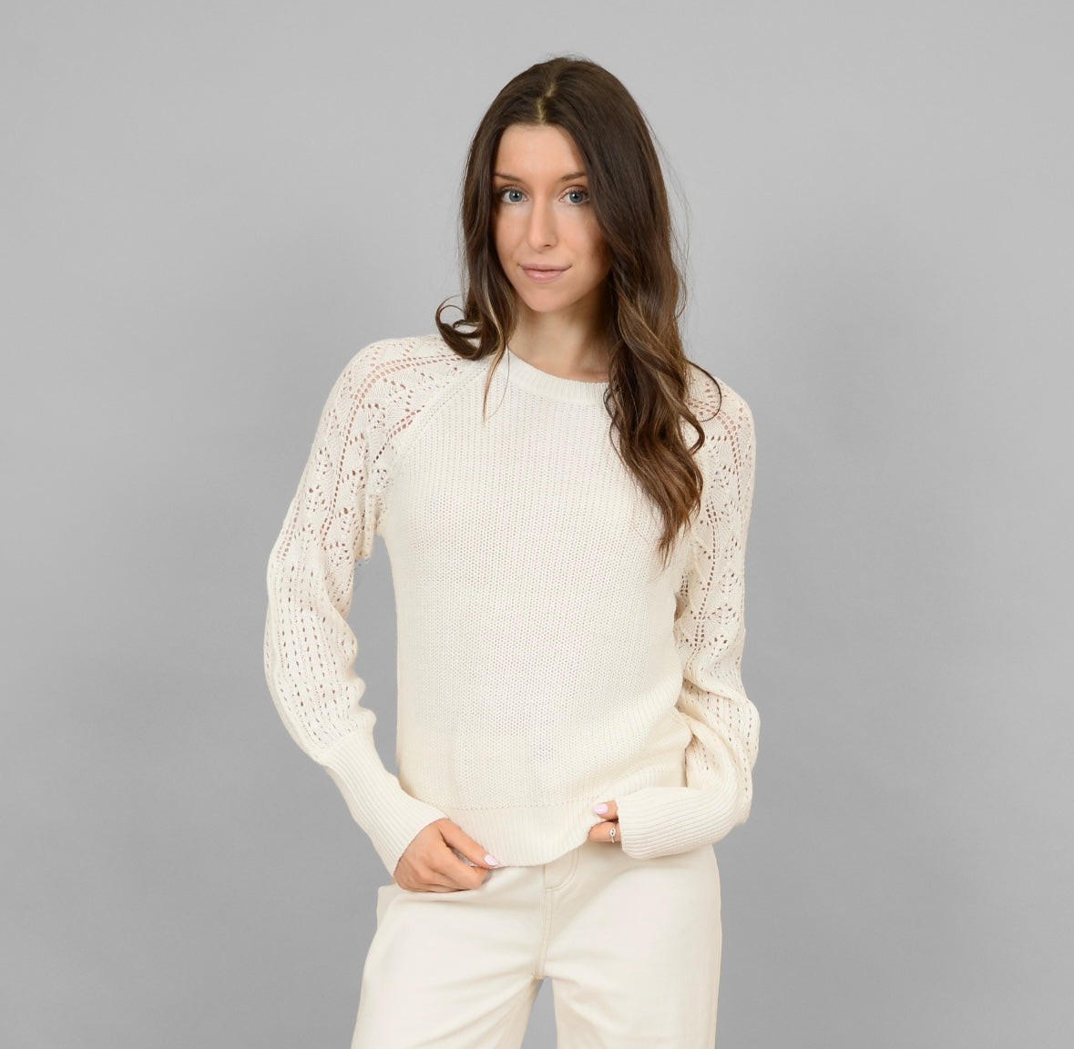 Hasana Long Raglan Sleeve Sweater