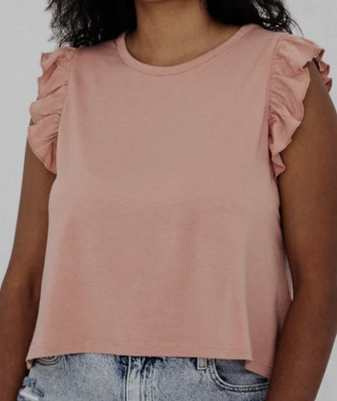 Belize Ruffle Crop