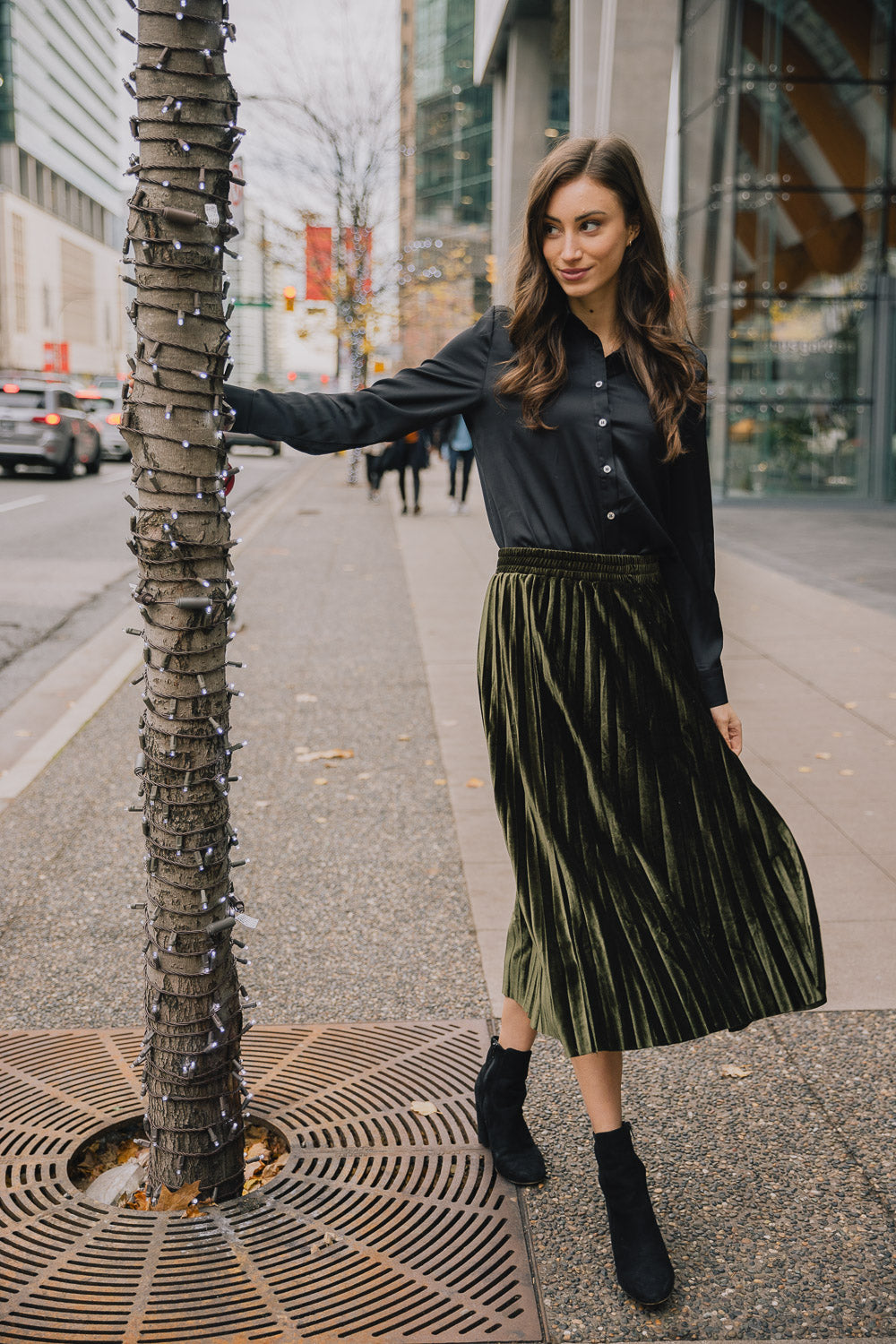 Victoria Pleated Skirt