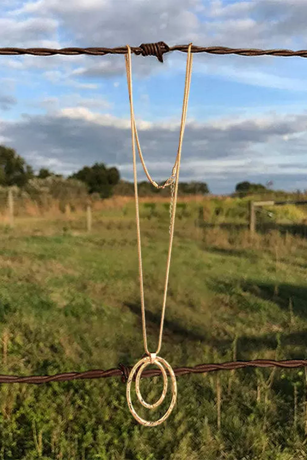 Gold Loop Necklace