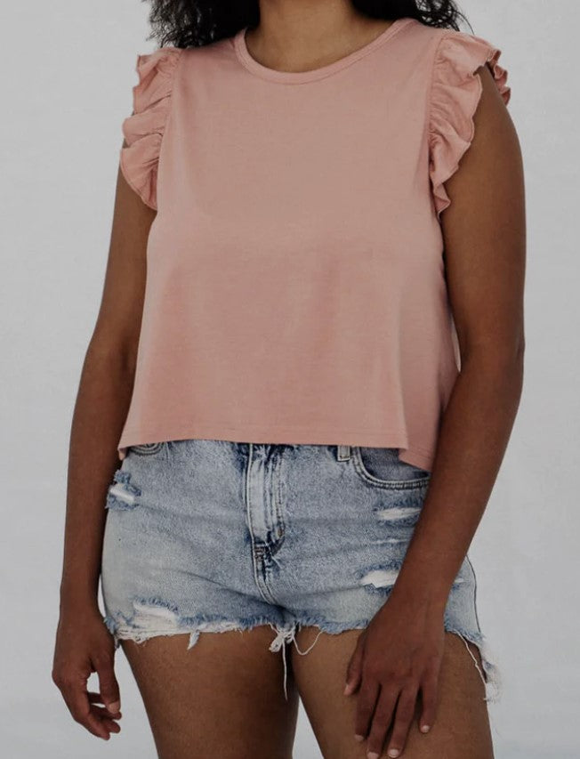 Belize Ruffle Crop