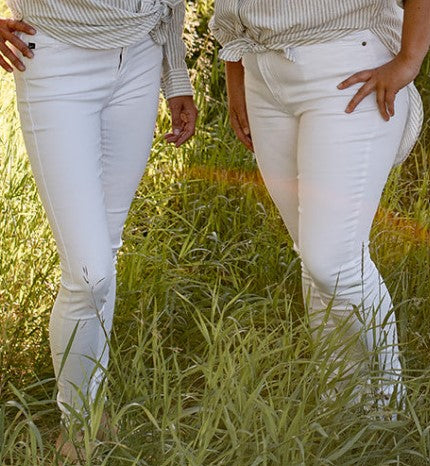 White Kancan Jeans