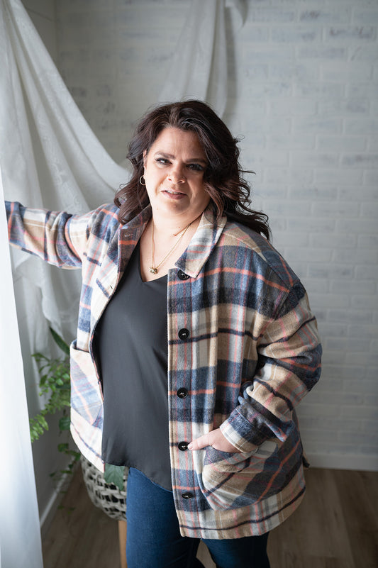 Wool Plaid Shacket
