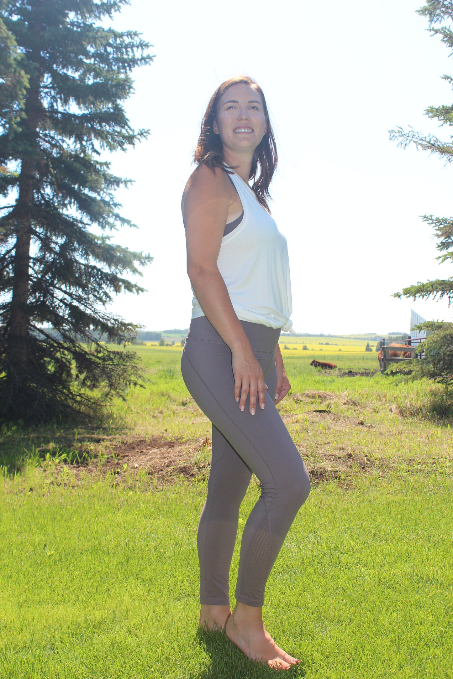 Performance Leggings in Pettiet