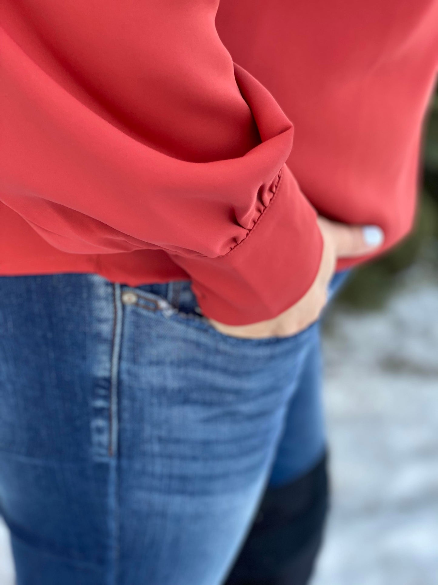 Scalloped Blouse